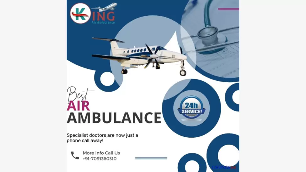 Top Air Ambulance Service in Silchar at an Affordable Price- King Air Ambulance